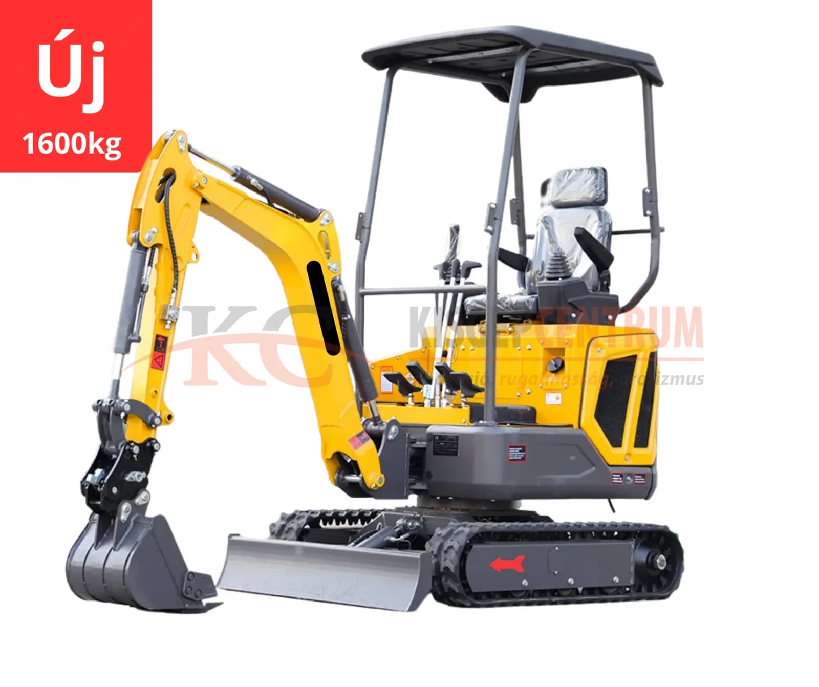 KUBOTA DIESEL MOTOROS MINIKOTRÓ (1600kg)